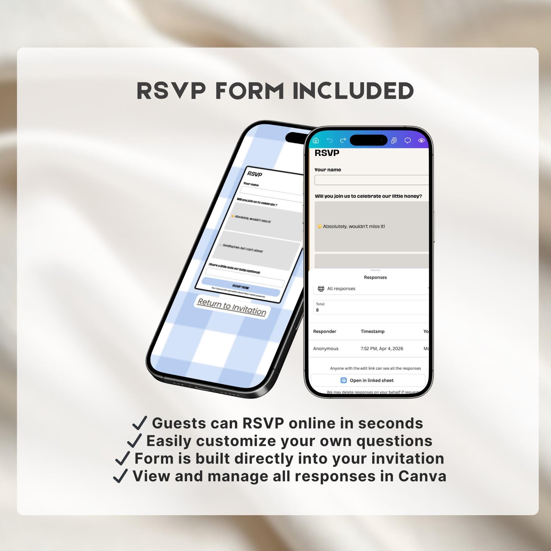 Baby-Q Baby Shower Invitation Website with RSVP | Editable Canva BBQ Invite, Backyard Couples Sprinkle Template