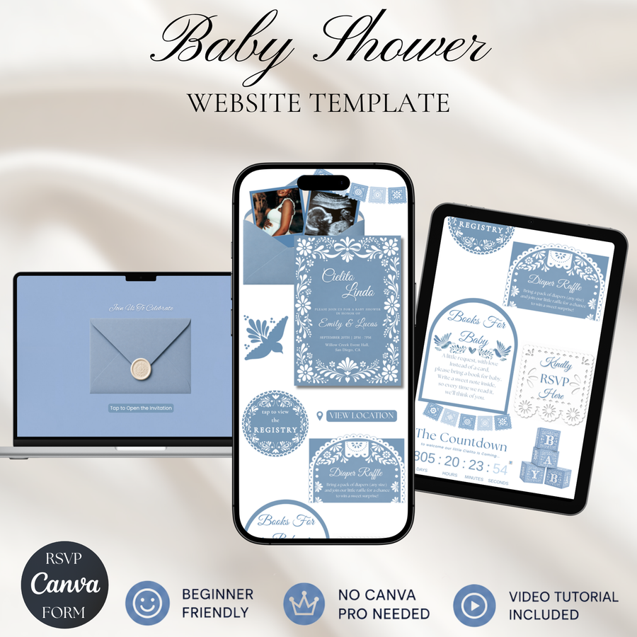 Cielito Lindo Baby Shower Invitation